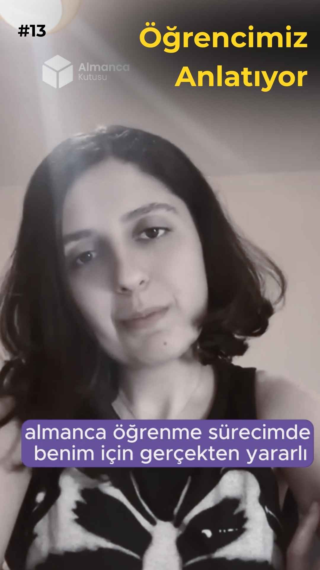 Almanca Kutusu öğrenci yorumu videosu