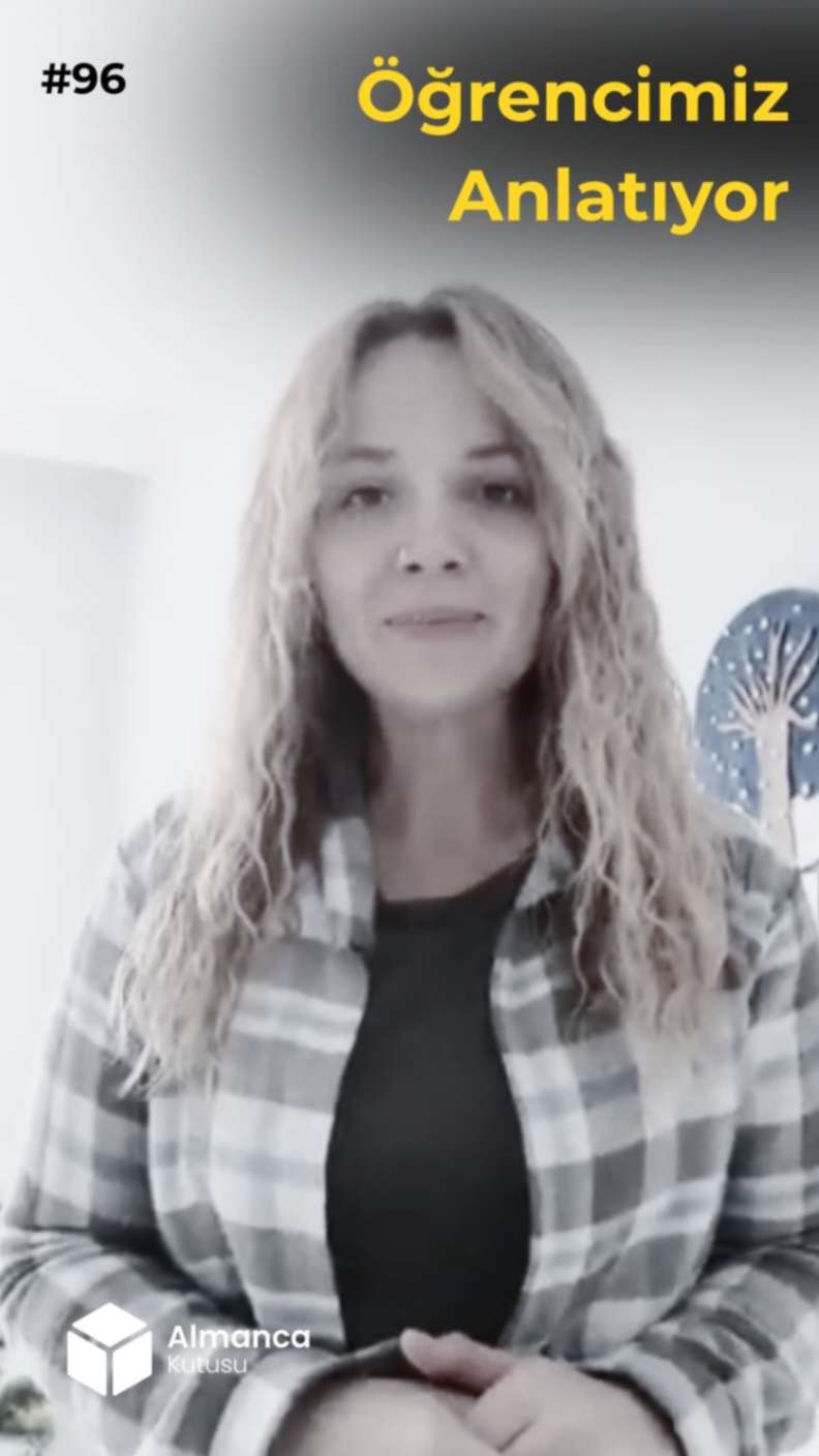 Almanca Kutusu öğrenci yorumu videosu